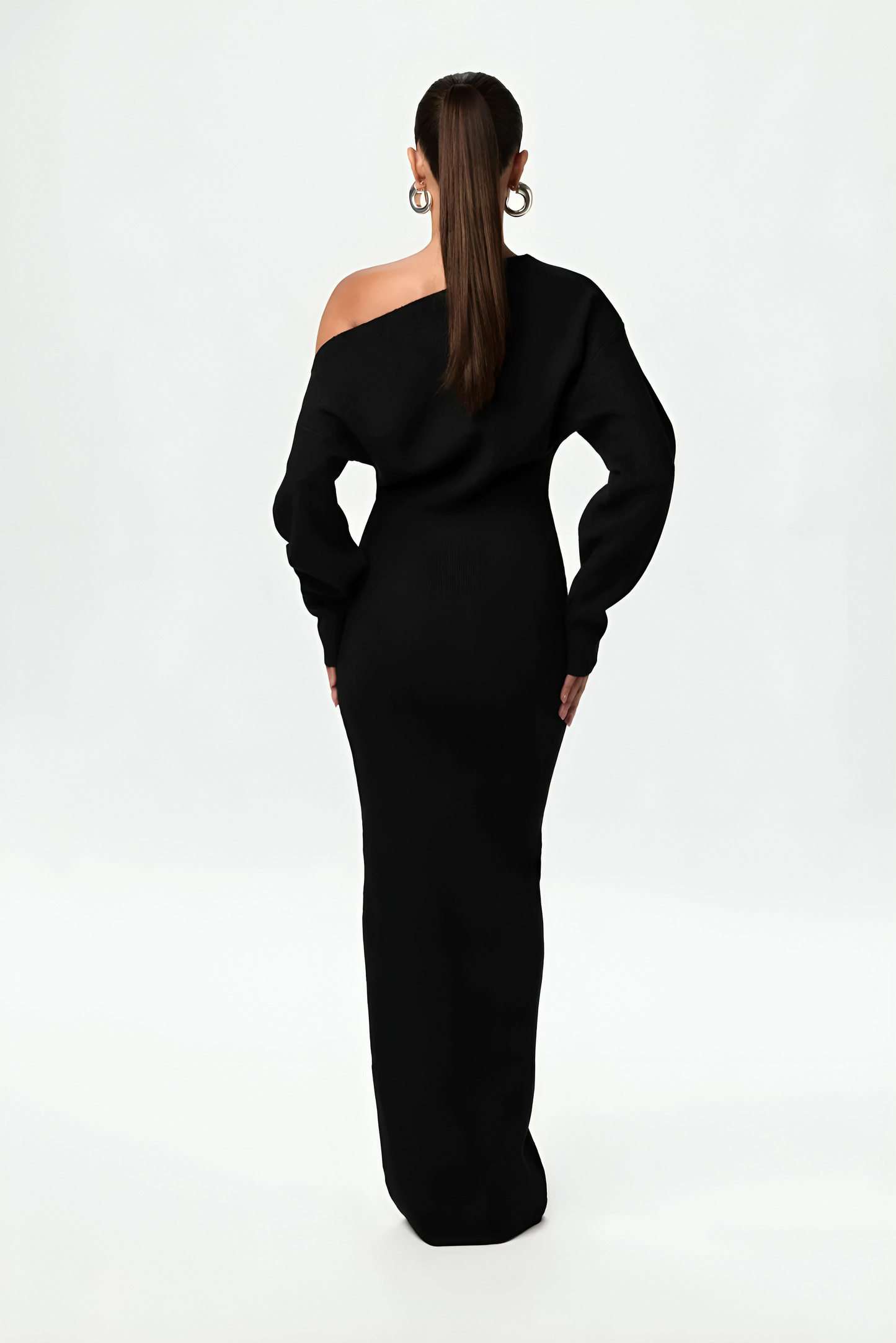 Ivy & Noir™ Drop-Shoulder Sweater Dress